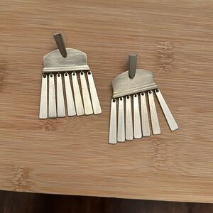 Kendra Scott Earrings Layne brushed 14k brushed gold plated dangle posts